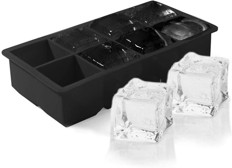 SD 1pc 8 Grid Plain Ice Cube Mold