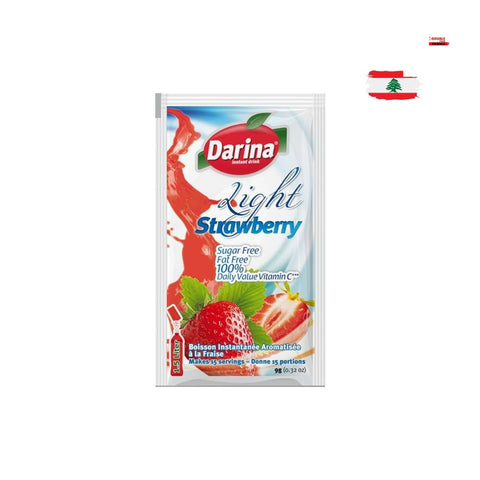 Darina Instant Drink Light Strawberry Juice 9g | Darina In Lebanon