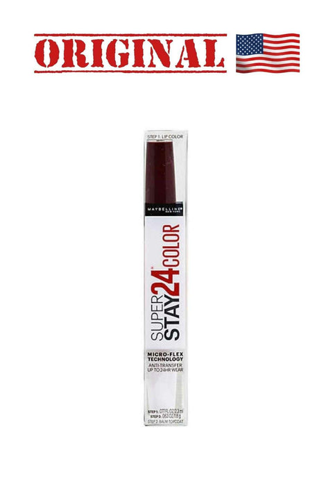 Maybelline New York Super Stay 24 Couleur Lipstick -270 Extreme Aubergine '041554552034