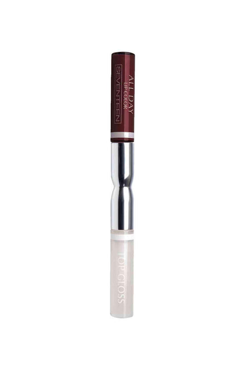 Seventeen All Day Lip Color & Top Gloss  16 Red Wine 10ml '5201641727256