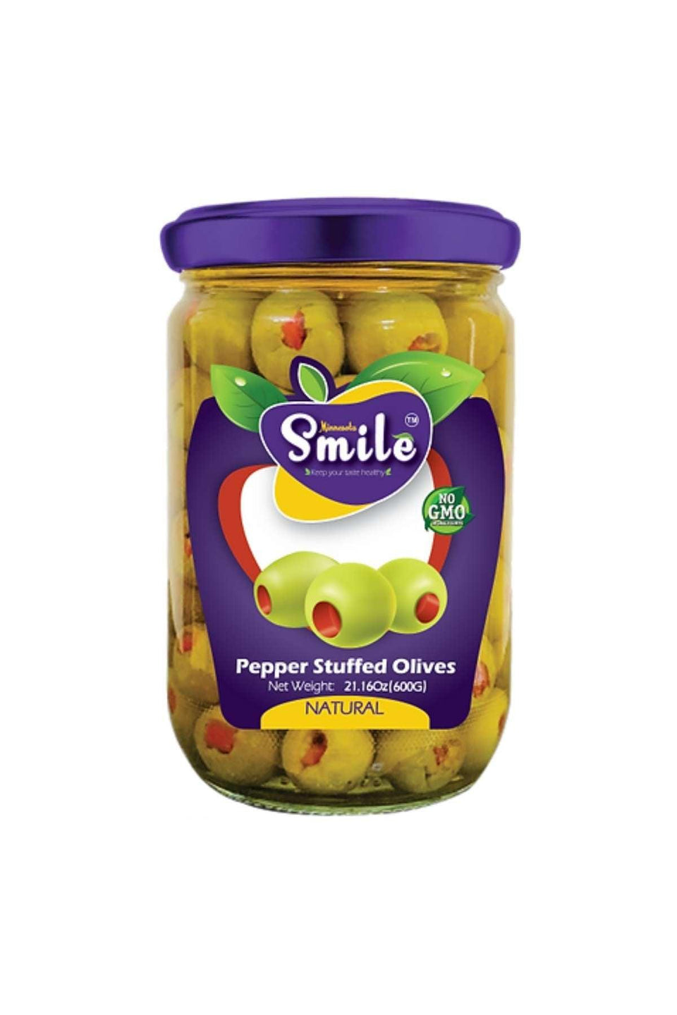Minnesota Smile Stuffed Olives Pepper 600g | Minnesota Smile In Lebanon