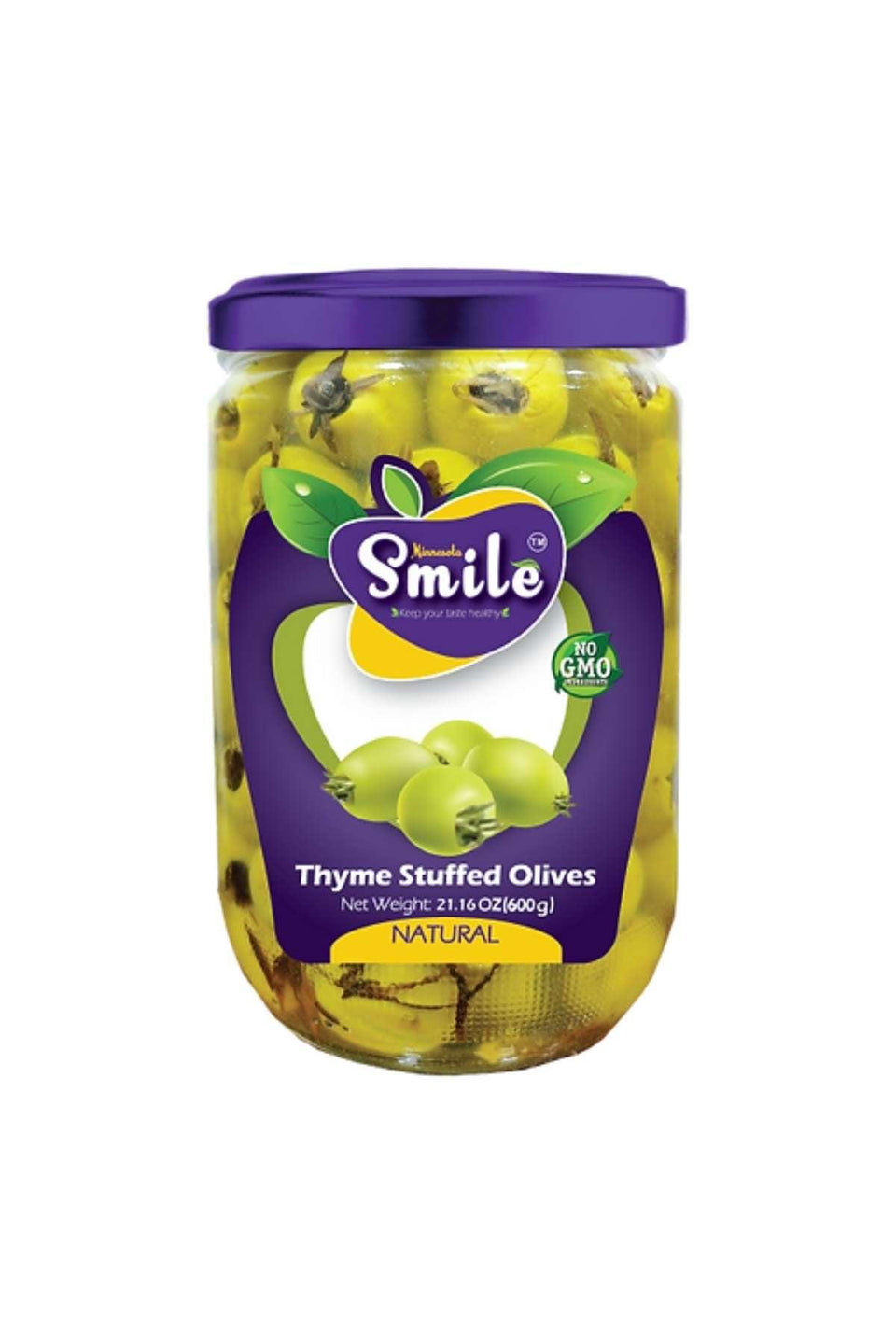 Minnesota Smile Thyme Stuffed Olives 600g | Minnesota Smile In Lebanon