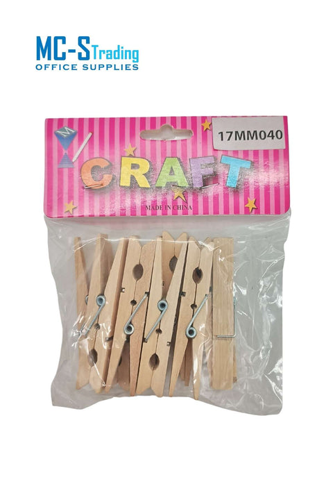 Craft Material Wooden Clip 17MM040