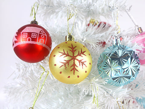 SD Home Christmas Ball Ornaments