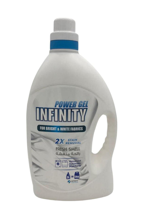 Infinity Power Gel 2x Stain Removal White 3L