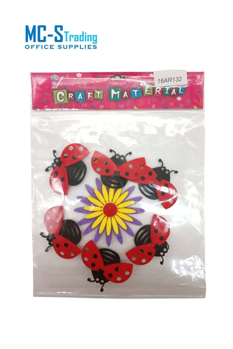 Craft Material Bees & Flowers 1234568550
