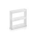 Organizers White Tabby Slim Slide Out Rack Trolley - 3 Layers ORG-62