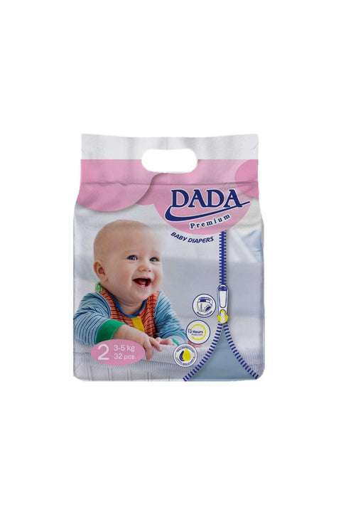 Dada Premium Baby Diapers Small 2 (3-5Kg ) 32pcs