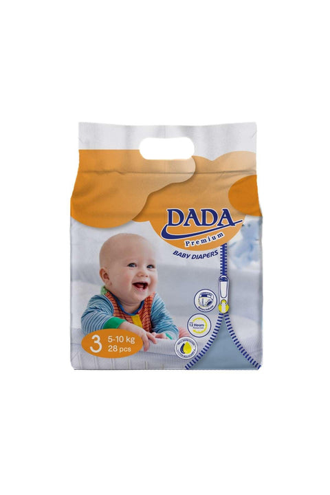 Dada Premium Baby Diapers Small 3 5-10Kg 28pcs