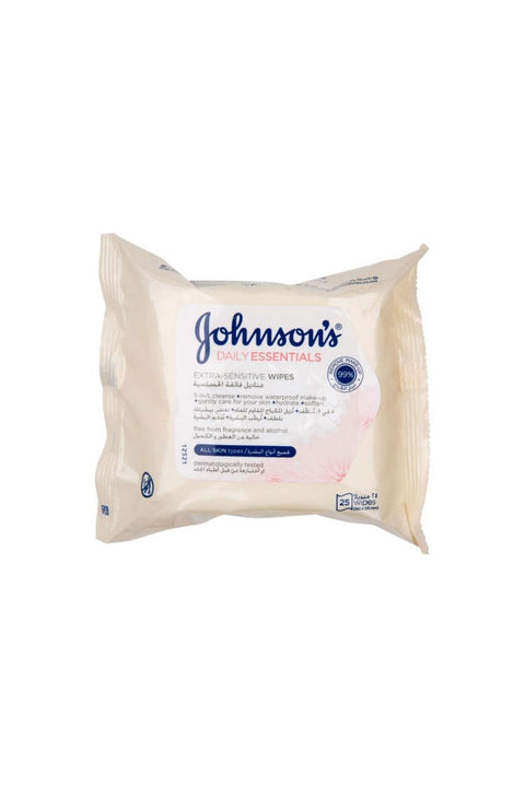 Johnsons's Micellar Cleansing Wipes- 25 Wipes