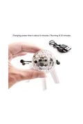 Hand Control Colorful Drone Flying Toy UFO Ball Toy Built-in LED Light Helicopter Shining