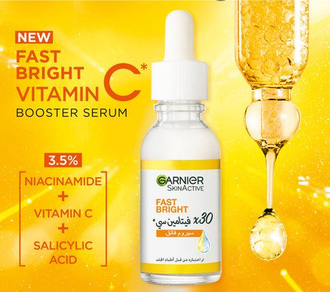 Garnier Skin Active 30x Vitamin C Booster Serum 30ml