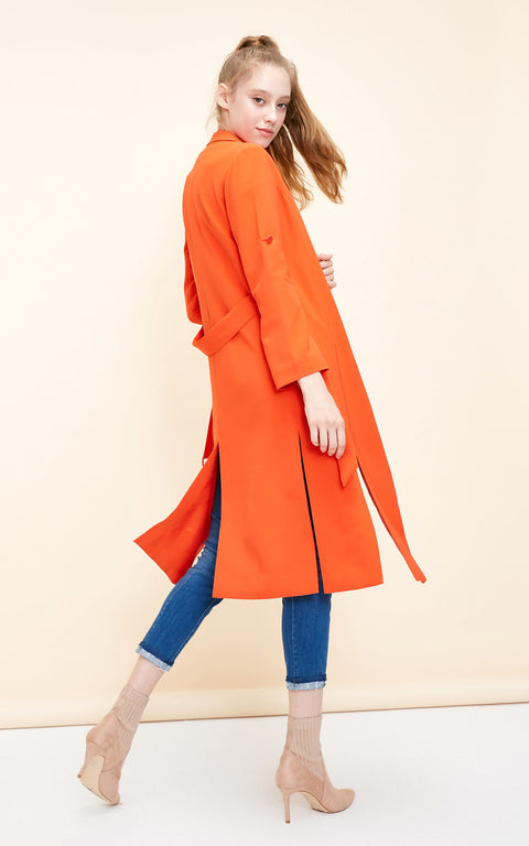 Vero Moda Women's Orange Coat 318421503F15(shr)