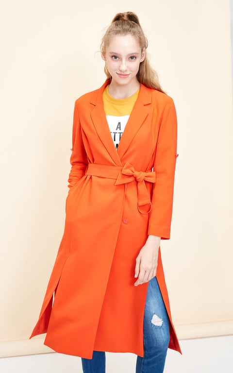 Vero Moda Women's Orange Coat 318421503F15(shr)