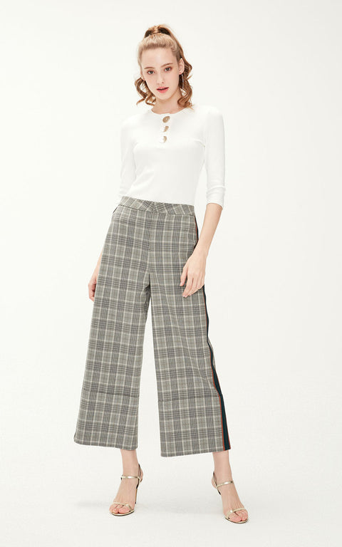 Vero Moda Women's Gray Trousers 319150516E90 (FL60)