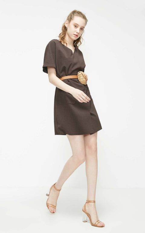 Vero Moda Women's Dark Brown Dress 31927B520E11(fl93)