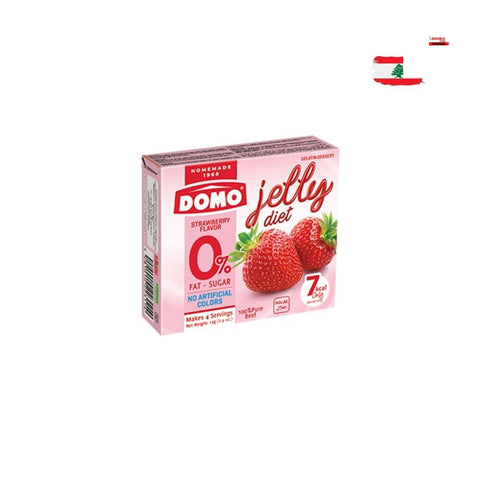 Domo Jelly Diet Strawberry Flavor 12g