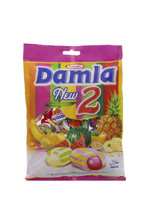 Tayaş Damla New 2 مضغ النكهة الاستوائية 170G
