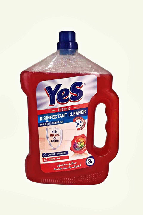 Yes Floor Cleaner Disinfectant Classic 3L