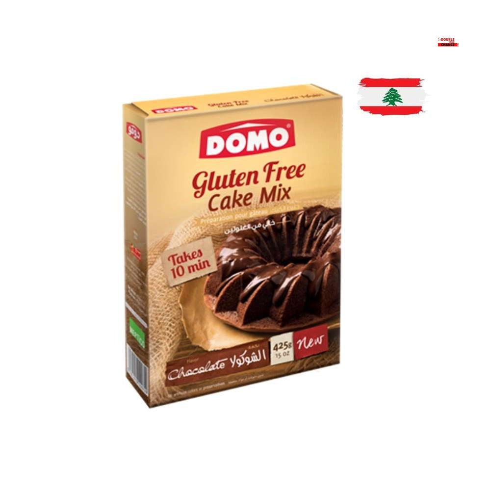Domo Gluten Free Cake Mix Chocolate 425g SuperDokan