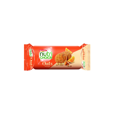 Britannia Nutri Choice Oats & Orange Cookies 75G