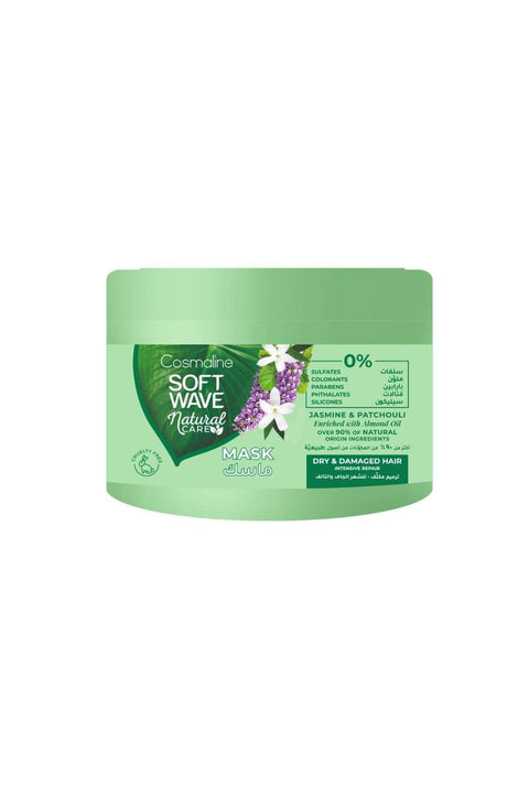 Cosmaline Soft Wave Natural Care Jasmine & Patchouli Mask For Dry & Damaged Hair 450ml
