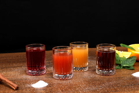SD Home Transparent Glass Set (4 Pieces) 531ALA1703