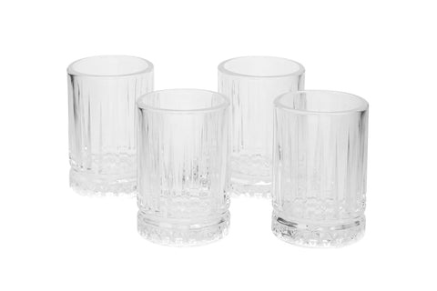 SD Home Transparent Glass Set (4 Pieces) 531ALA1703