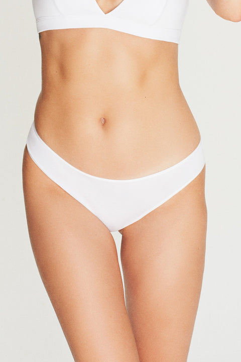SD Moda Women's White Panties 556BRL1710