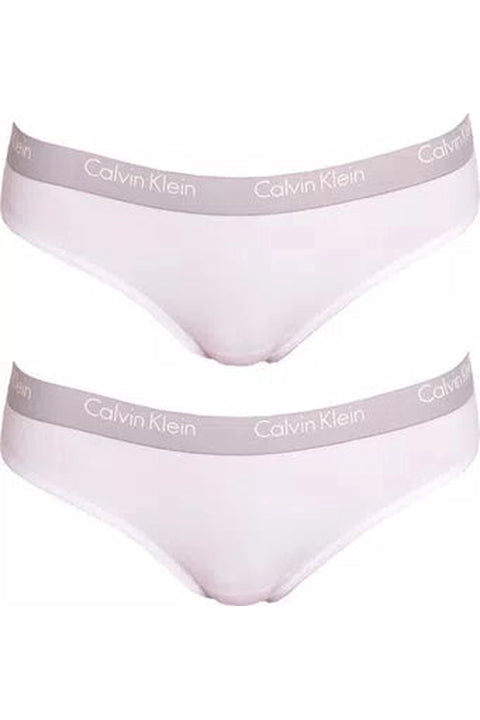 Calvin Klein  Women's 2 Pack White  Panties  QD3583E 100