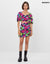 Bershka Women's Multicolor Short Floral Skirt 5686\692\800(fl102)