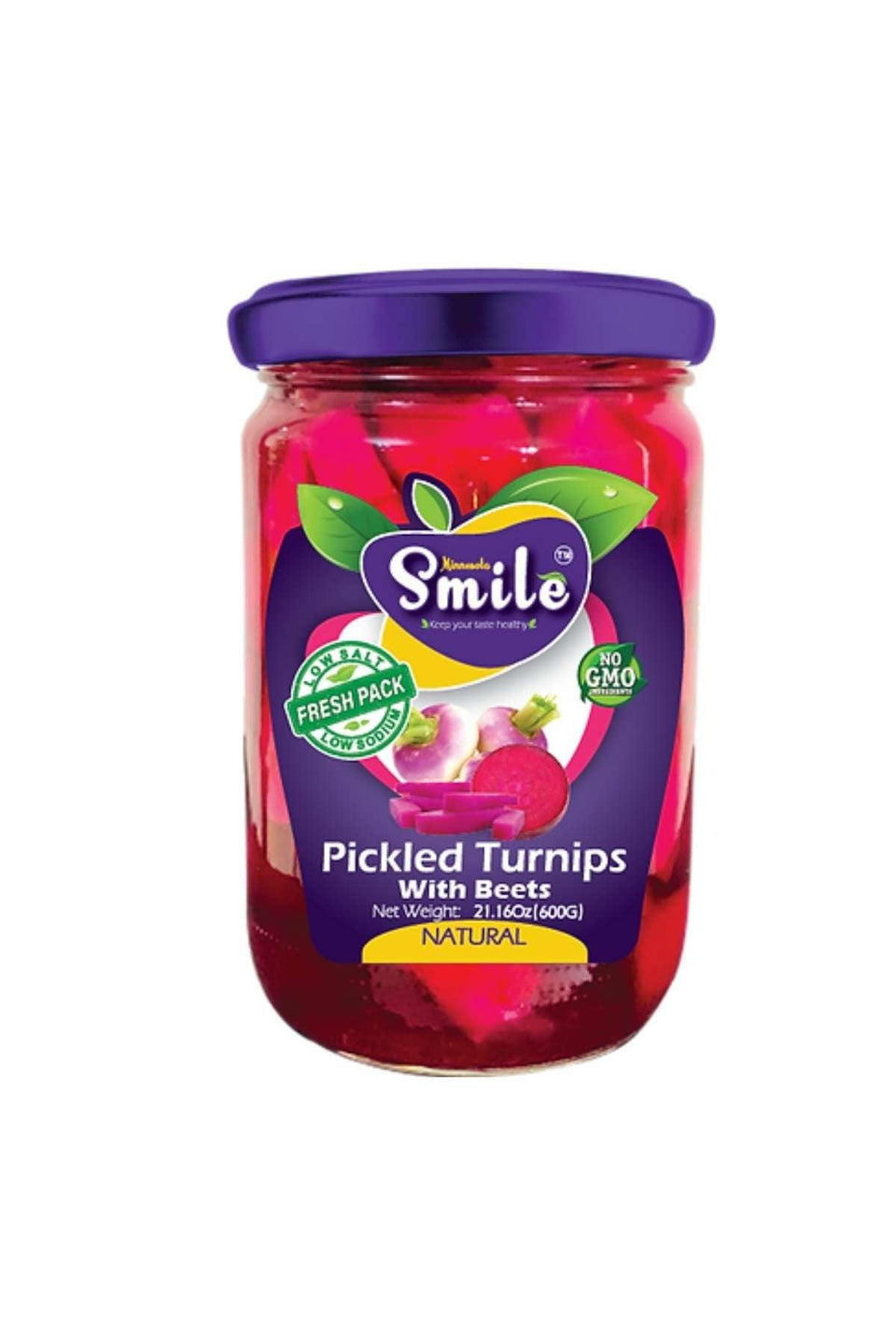 Minnesota Smile Pickled Turnips 600g | Minnesota Smile In Lebanon