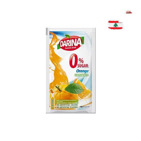 Darina 0% Sugar Instant Orange Juice 12g | Darina In Lebanon