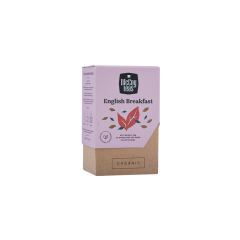 MCCOY Organic English Breakfast Tea 20x2g