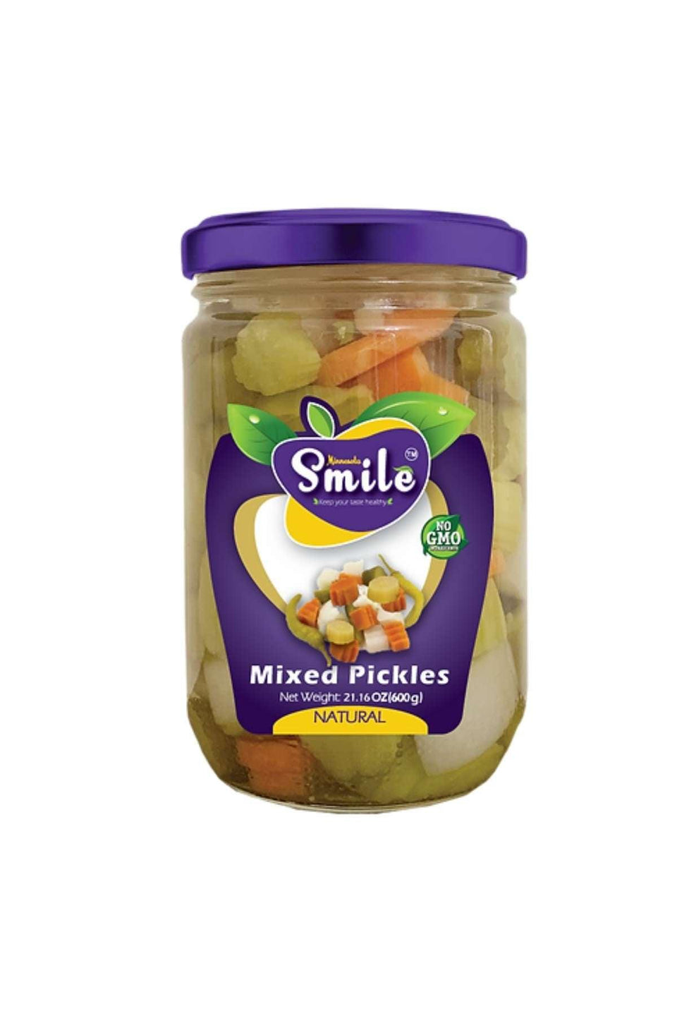 Minnesota Smile Mixed Pickles 600g | Minnesota Smile In Lebanon