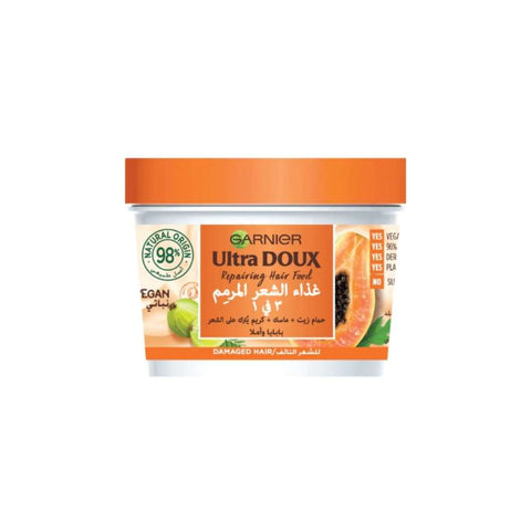 Garnier Ultra Doux إصلاح الشعر بابايا و Amla 390ml