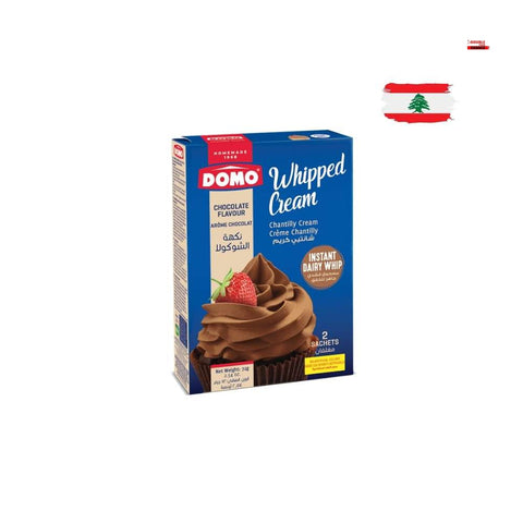 Domo Whipped Cream Chocolate Flavour 72g