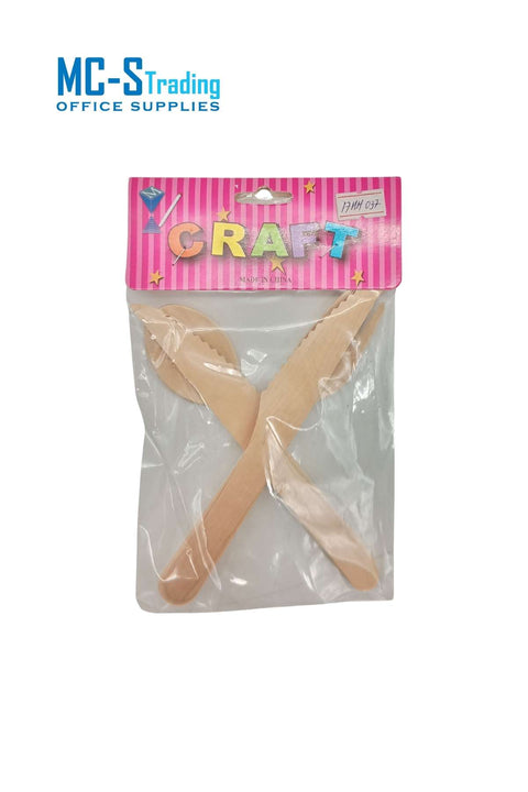 Craft Material Wooden Knife-Spoon-Fork 17MM037