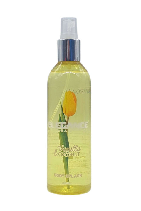 Elegance Vanilla & Coconut Body Splash 300ml | Elegance In Lebanon