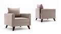SD Home Bella Armchair - Cream Seat Sofa 825BLC1506