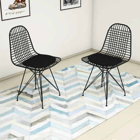 SD Home Black Chair Set (2 قطعة) 835puq5101