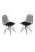 SD Home Black Chair Set (2 Pieces) 835PUQ5101