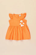 Fulla Moda Girl's Teddy Bear Detailed Kids Dress 164193