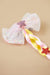 Fulla Moda Girl's Pink Ribbon Detail Braided  Hairclip 151952