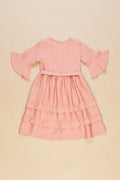 Fulla Moda Girl's Rose Frilly Aerobin Dress 164905