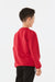 SD Moda Boy's Red Embroidered Crew Neck Sweatshirt 177353 (FL122)