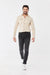 SD Moda Men's Anthracite Grinding Slim Fit Skinny Trousers 178237-1