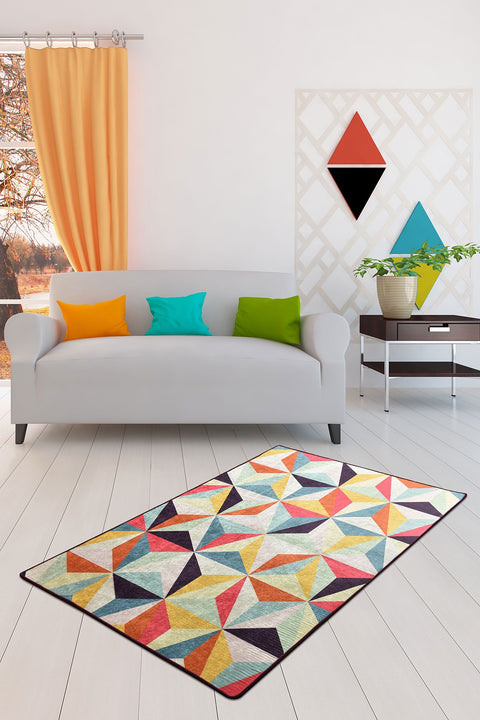 SD Home Multicolor Hall Carpet (60 x 140) 882CHL1777