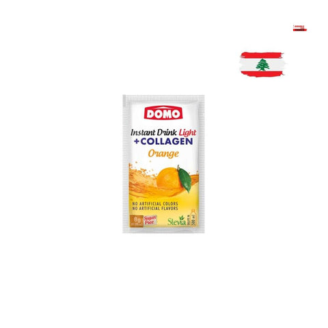 Domo Instant Drink Light + Collagen Orange 8G