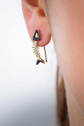 Elika Women's Gold Earring 938ELS3612
